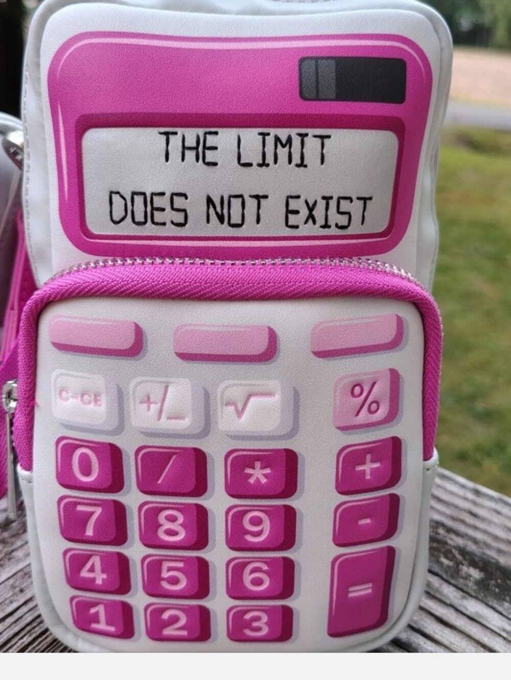 Loungefly Mean Girls “The Limit Does Not Exist” Calculator Crossbody Bag & Pouch - Picture 7 of 10